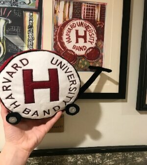 Harvard mascots custom bulk plush