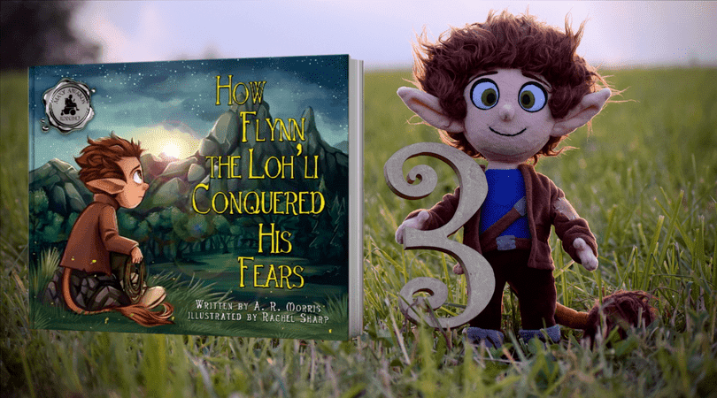 stuffed animal and book set